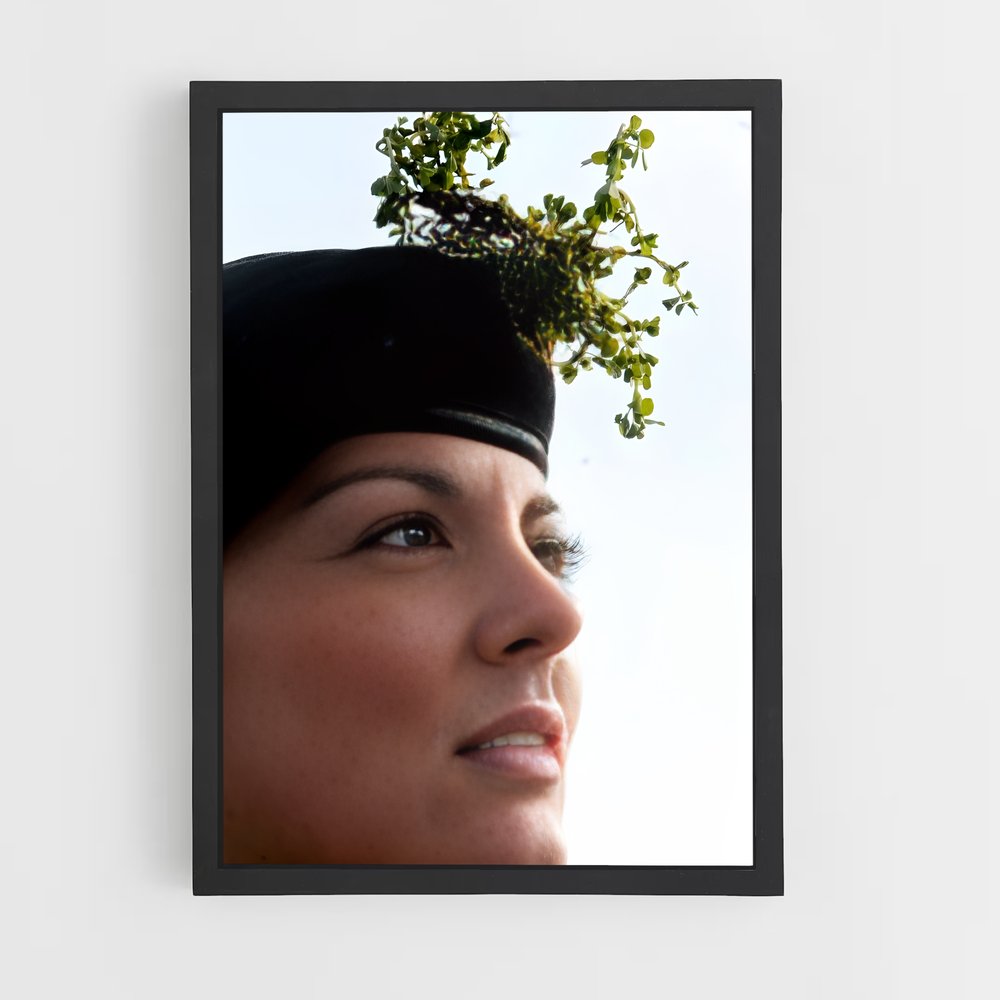 Poster Chapeau de Verdure – affiche Danse (vue 2)